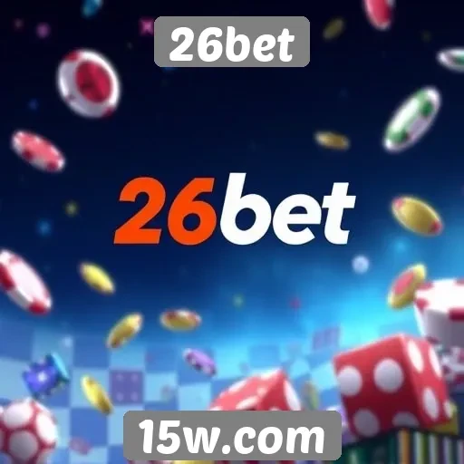 Variedade de jogos disponíveis na plataforma 26bet